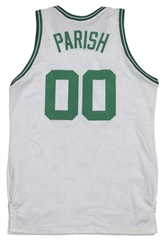 1990-91 Robert Parish Game Used Boston Celtics Home Jersey